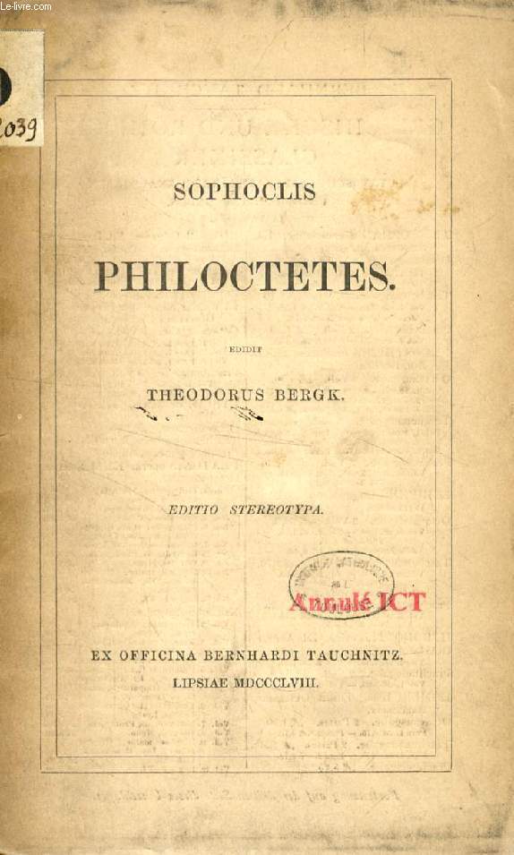 SOPHOCLIS PHILOCTETES