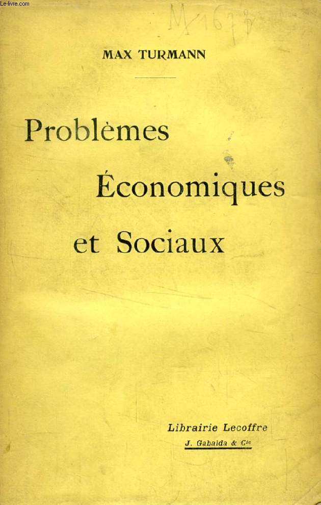 PROBLEMES ECONOMIQUES ET SOCIAUX