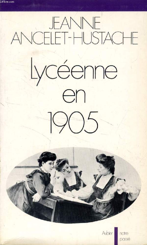 LYCEENNE EN 1905