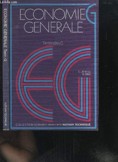 ECONOMIE GENERALE - TERMINALES G