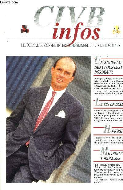 LE JOURNAL INTERPROFESSIONNEL DU VIN DE BORDEAUX - N207- JUIN/JUILLET 1992