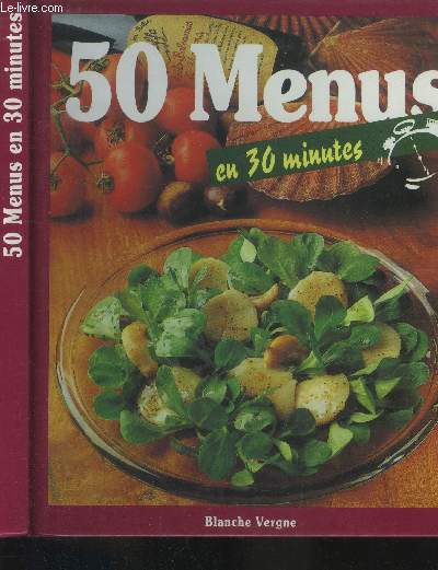 50 menus en 30 minutes