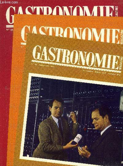 Gastronomie Magazine - N 60 - Juillet - Aot 1977 : Le jeu du cuisinier de Pierre Raguenaud - Outre-Manche avec 'Traditions et Qualit,par Georges Prade - 