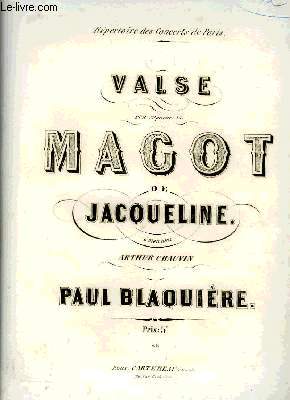 VALSE SUR LE MAGOT DE JACQUELINE