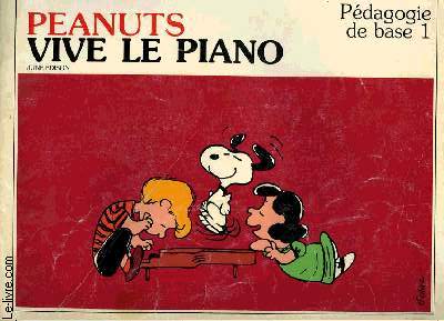 PEANUTS, VIVE LE PIANO