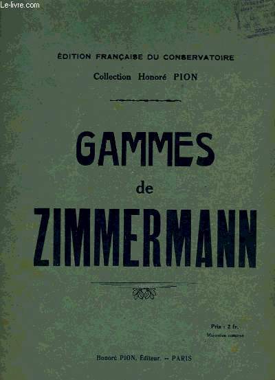 GAMMES DE ZIMMERMANN