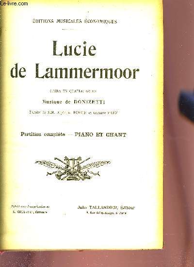 LUCIE DE LAMMERMOOR