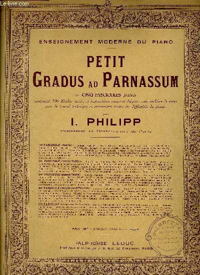PETIT GRADUS AD PARNASSUM
