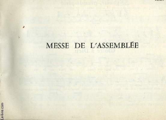 MESSE DE L'ASSEMBLEE
