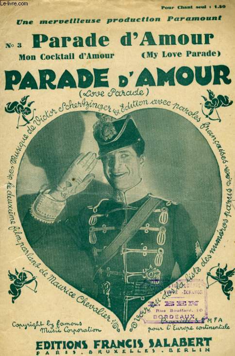 PARADE D'AMOUR ( MY LOVE PARADE)
