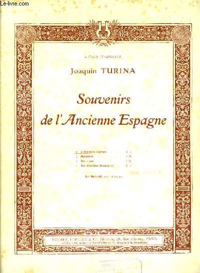 SOUVENIRES DE L'ANCIENNE ESPAGNE - 1. L'ETERNELLE CARMEN