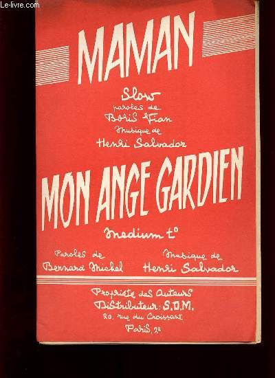 MON ANGE GARDIEN ( FOX) / MAMAN (SLOWLY).