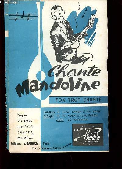 CHANTE MANDOLINE / JUMPING DOLL. FOX-TROT.