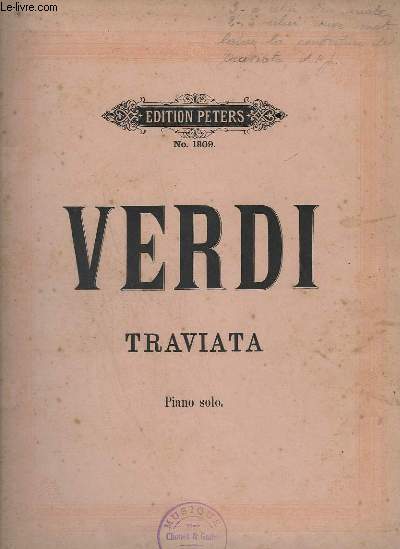TARVIATA - PIANO DOLO - N 1809 - 18 NUMEROS.