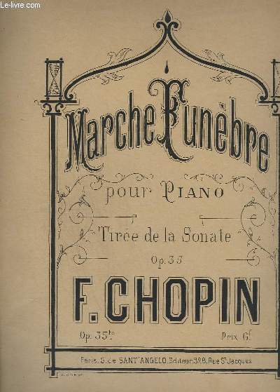 MARCHE FUNEBRE - POUR PIANO - OP.35 BIS.
