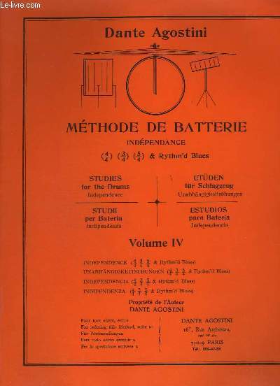 METHODE DE BATTERIE INDEPENDANTE - VOLUME 4.