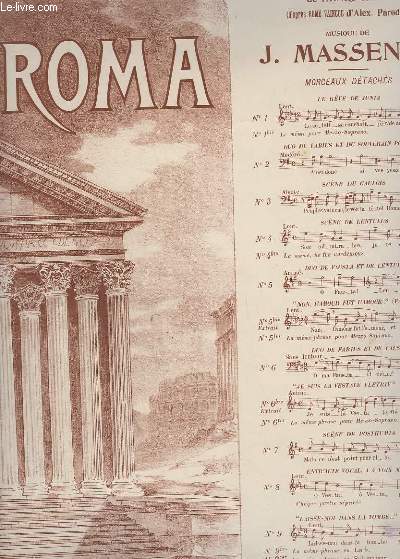 ROMA N1 : LE REVE DE JUNIA - PIANO + CHANT.