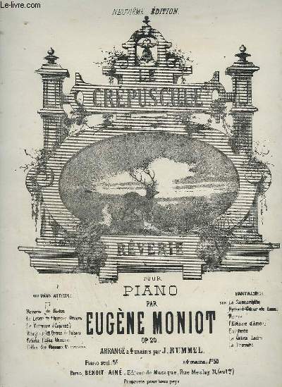 LE CREPUSCULE - REVERIE POUR PIANO.