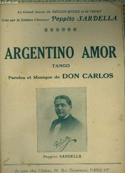 ANGENTINO AMOR - PIANO + VIOLON.