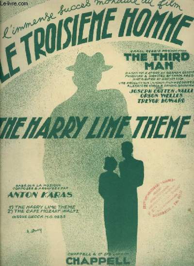 THE HARRY LIME THEME - PIANO.