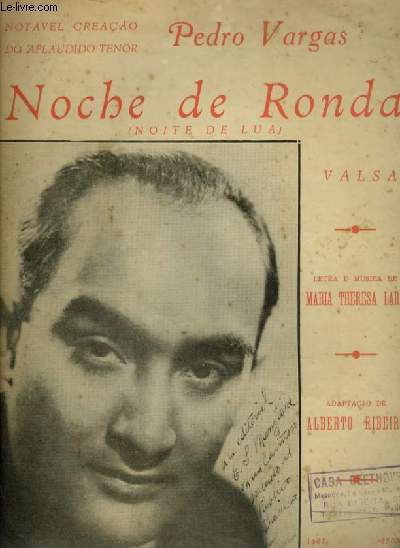 NOCHE DE RONDA - PIANO + CHANT.