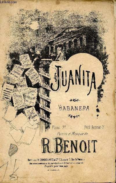JUANITA - HABANERA - A Melle BLANCHE DUCHATEAU