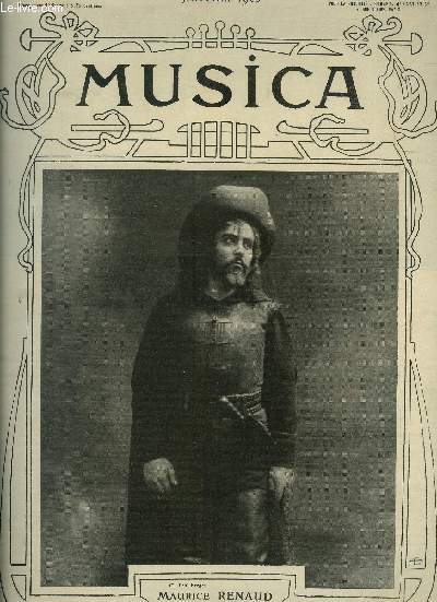 Musica janvier 1905 : Maurice Renaud