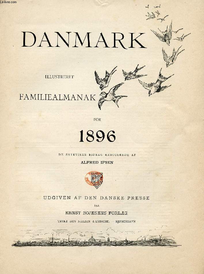 DANMARK, ILLUSTRERET FAMILIEALMANAK FOR 1896
