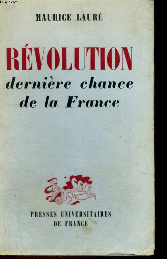 REVOLUTION DERNIERE CHANCE DE LA FRANCE