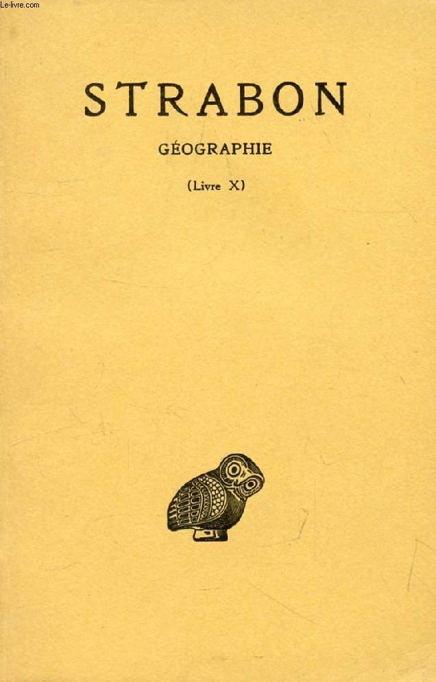 GEOGRAPHIE, TOME VII, (LIVRE X)