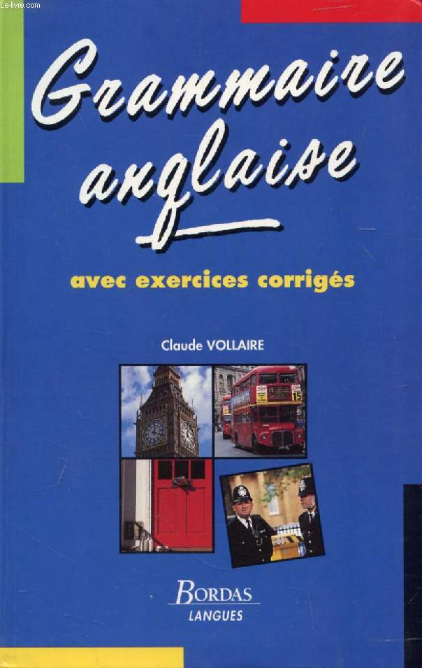 GRAMMAIRE ANGLAISE
