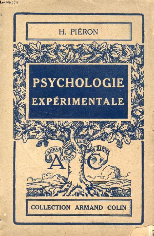 PSYCHOLOGIE EXPERIMENTALE