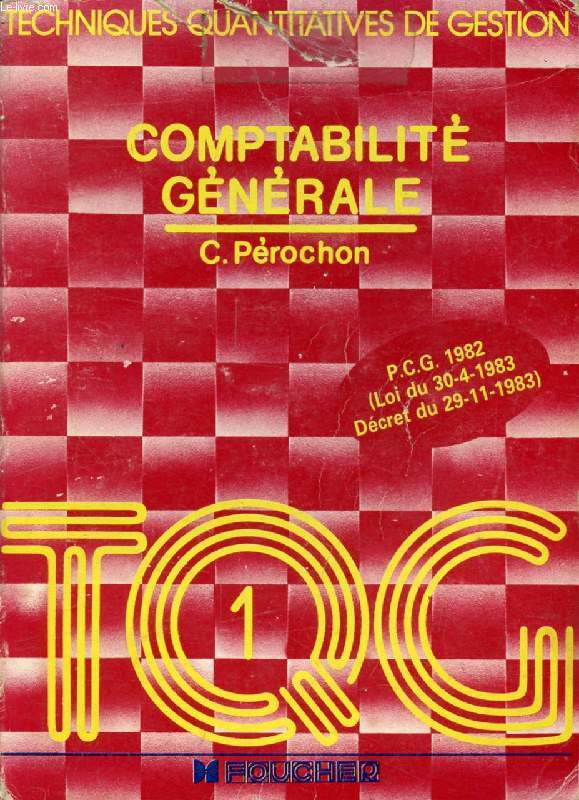 COMPTABILITE GENERALE (TQG 1)