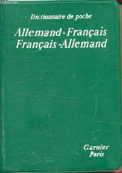 DICTIONNAIRE DE POCHE ALLEMAND-FRANCAIS ET FRANCAIS-ALLEMAND