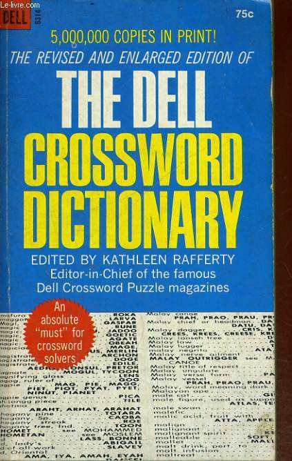 DELL CROSSWORD DICTIONNARY
