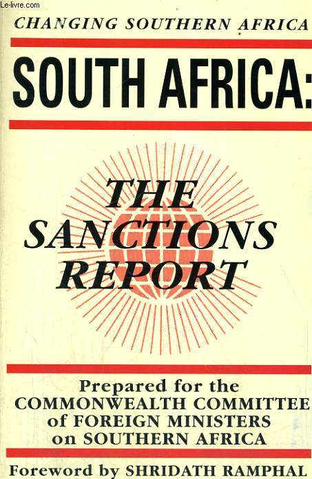 SOUTH AFRICA : THE SANCTIONS REPORT