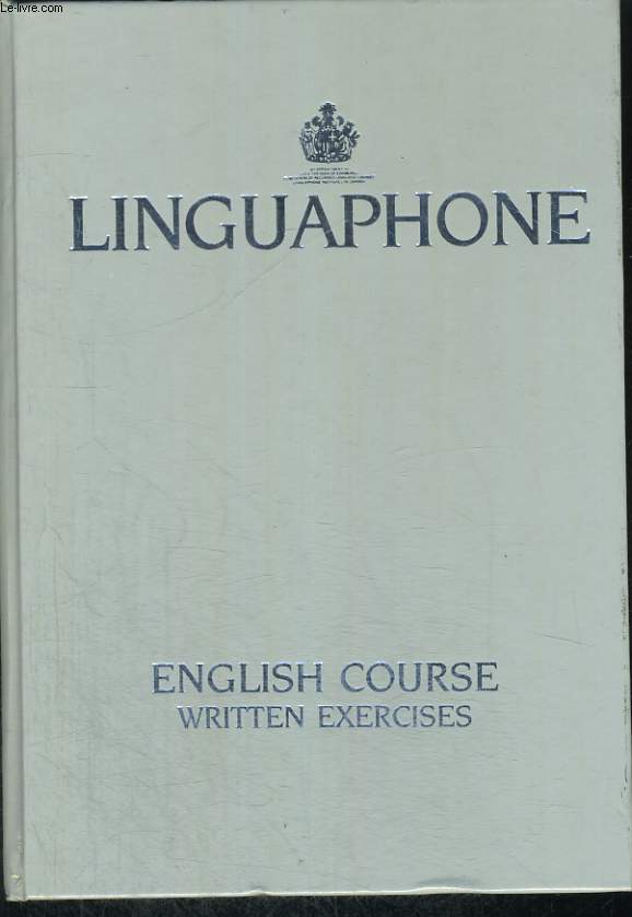 EGLISH COURSE, WRITTENEXERCISES
