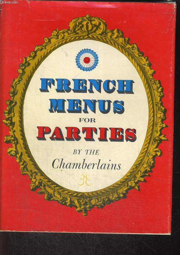 FRENCH MENUS FOR PARTIES