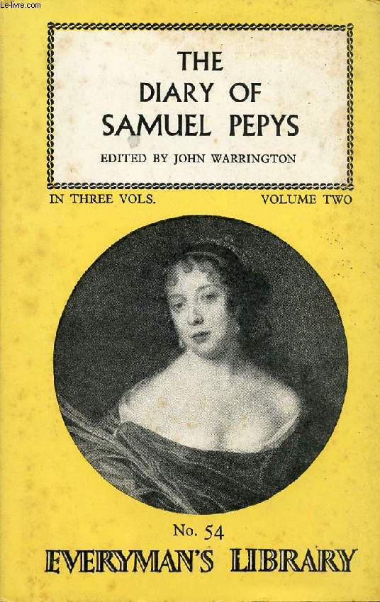 THE DIARY OF SAMUEL PEPYS, VOL. II