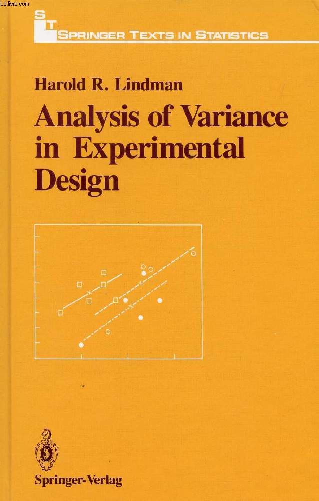 ANALYSIS OF VARIANCE IN EXPERIMENTAL DESIGN