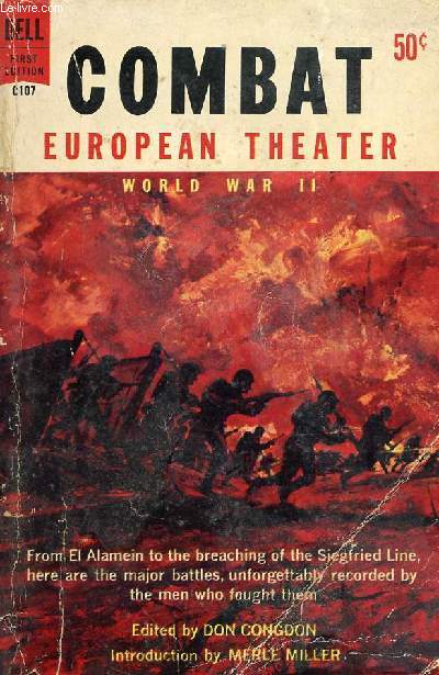 COMBAT, EUROPEAN THEATER, WORLD WAR II