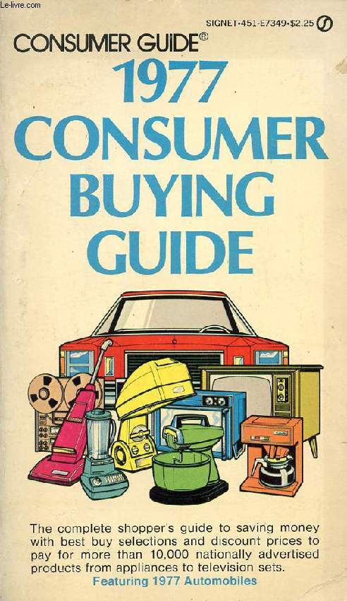 1977 CONSUMER BUYING GUIDE