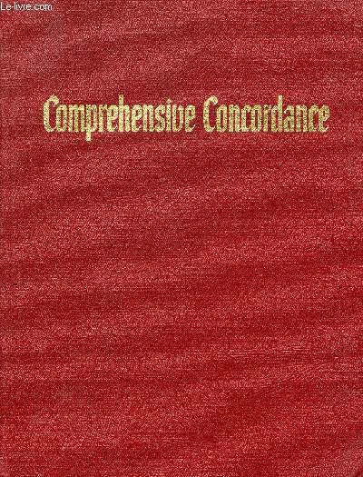 COMPREHENSIVE CONCORDANCE OF THE NEW WORLD TRANSLATION OF THE HOLY SCRIPTURES