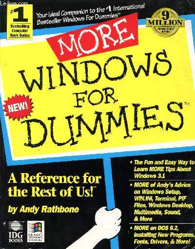 MORE WINDOWS FOR DUMMIES