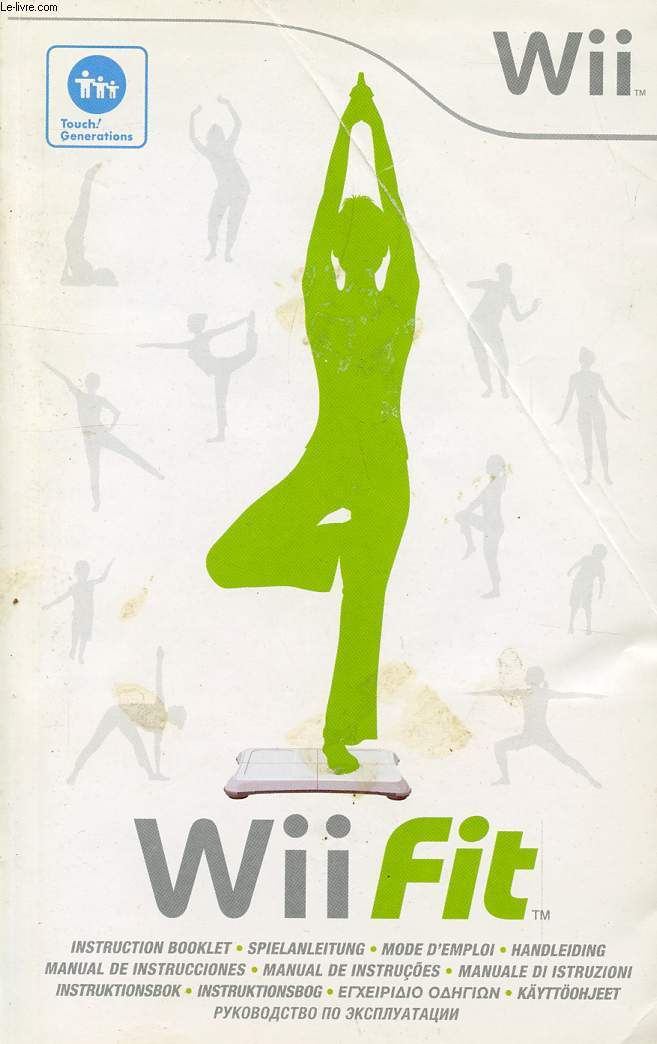 WII FIT, INSTRUCTION BOOKLET