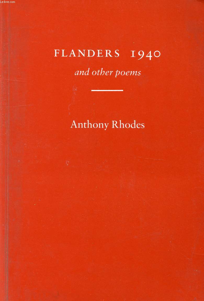 FLANDERS 1940, AND OTHER POEMS