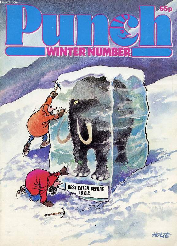 PUNCH, VOL. 287, N 7508, OCT. 24, 1984 (Contents: Winter Number. Handelsman, Winter Fables. Alan Coren, If Wernit Comes. E. S. Turner, Winter's Tales. Russell Davies, A Sheriff Calls. Roy Hattersley, Press Gang: Oh, Mr Porter! Robert Buckman...)