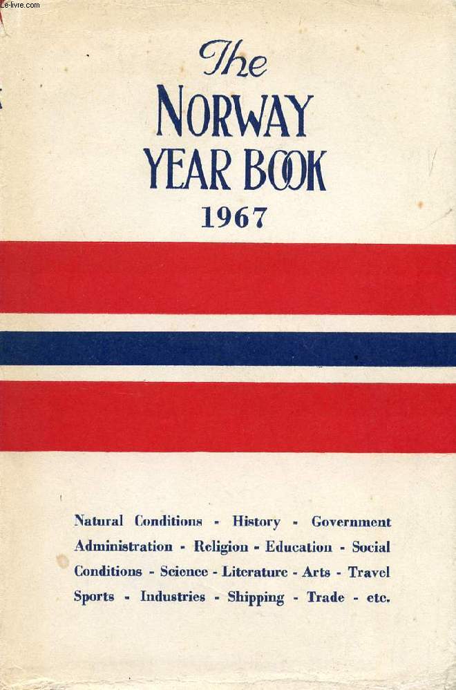 THE NORWAY YEAR BOOK, 1967