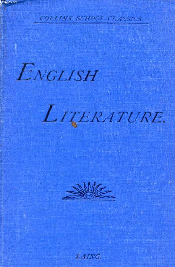 A HISTORY OF ENGLISH LITERATURE