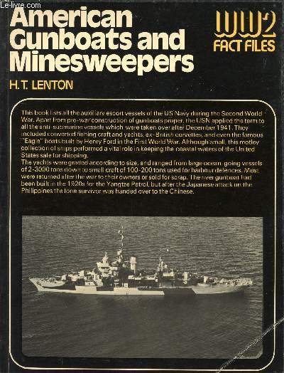 AMERICAN GUNBOAT AND MINESWEEPERS